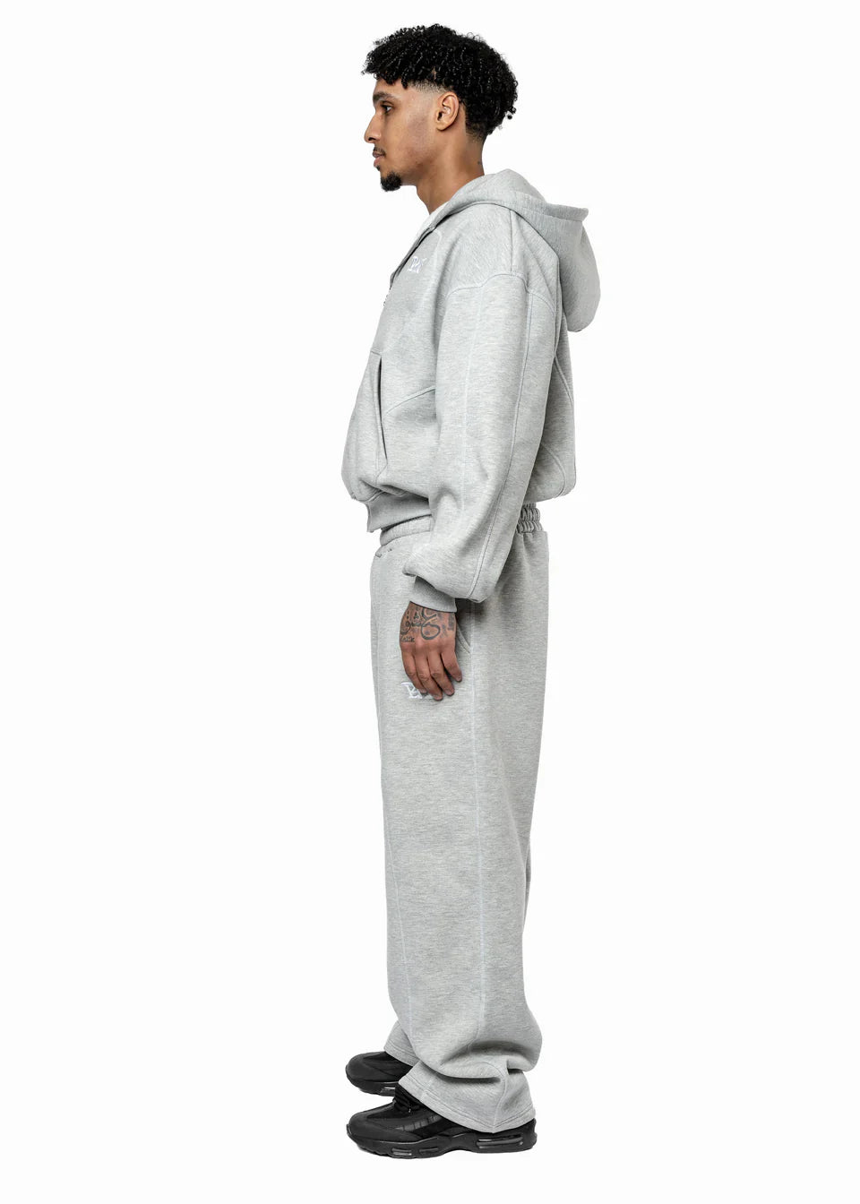 GREY LINE TRACKSUIT GREY