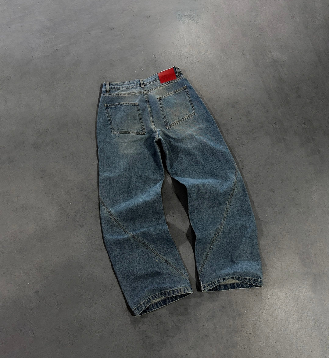 PERSIAN BLUE LINES DENIM JEANS