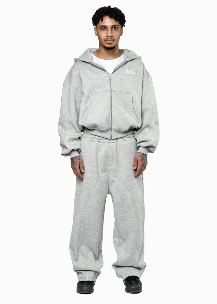 GREY LINE TRACKSUIT GREY